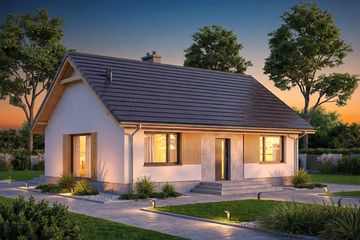  Projekt domu Nektarynka 2 (WOF1253) - projekt domu parterowego - Zdjęcie 5