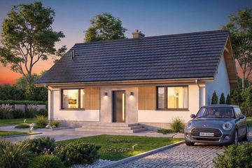  Projekt domu Nektarynka 2 (WOF1253) - projekt domu parterowego - Zdjęcie 6