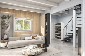  Projekt domu Jutrzenka 2 z jaskółką (KDX1029) - projekt domu parterowego z poddaszem - Zdjęcie 10