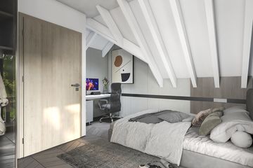  Projekt domu Jutrzenka 2 z jaskółką (KDX1029) - projekt domu parterowego z poddaszem - Zdjęcie 11