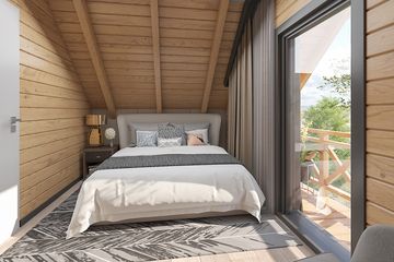  Projekt domu Jutrzenka 2 z gospodarczym (KDX1030) - projekt domu parterowego z poddaszem - Zdjęcie 14