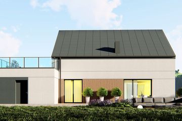  Projekt domu uA410 (WCB1586) - projekt domu parterowego z poddaszem - Zdjęcie 4