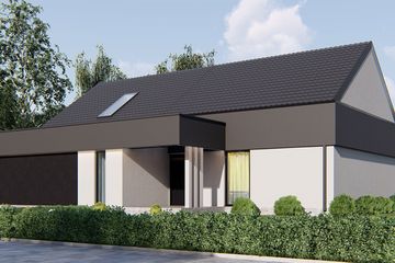  Projekt domu uA377 (WCB1587) - projekt domu parterowego - Zdjęcie 2