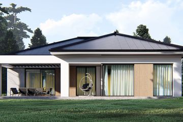  Projekt domu uA392 (WCB1589) - projekt domu parterowego - Zdjęcie 4