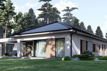  Projekt domu uA392 (WCB1589) - projekt domu parterowego - Zdjęcie 5