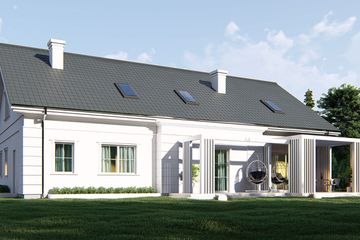  Projekt domu uA382 (WCB1592) - projekt domu parterowego - Zdjęcie 4