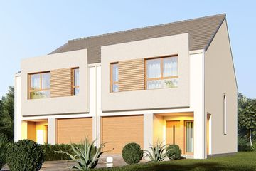  Projekt domu uA433v1 (WCB1597) - projekt domu z pełnym piętrem - Zdjęcie 2