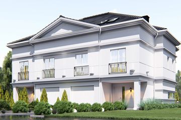  Projekt domu uA417 (WCB1600) - projekt domu z pełnym piętrem - Zdjęcie 1