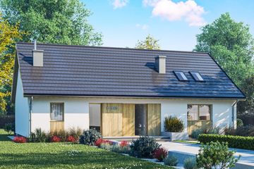  Projekt domu D430 - wersja drewniana (WAI1513) - projekt domu parterowego - Zdjęcie 1