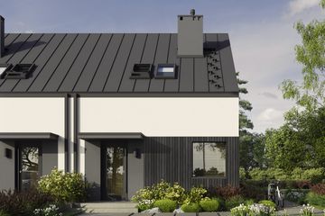  Projekt domu Eco 51 (WOZ1074) - projekt domu parterowego z poddaszem - Zdjęcie 1