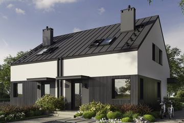  Projekt domu Eco 51 - dwulokalowy (WOZ1075) - projekt domu parterowego z poddaszem - Zdjęcie 1