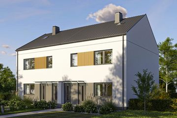  Projekt domu D424 (WAI1514) - projekt domu z pełnym piętrem - Zdjęcie 1