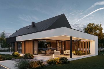  Projekt domu HomeKoncept 144 (KRX1281) - projekt domu parterowego - Zdjęcie 5