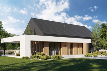  Projekt domu HomeKoncept 144 (KRX1281) - projekt domu parterowego - Zdjęcie 7