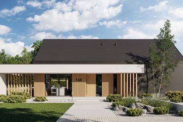  Projekt domu HomeKoncept 144 (KRX1281) - projekt domu parterowego - Zdjęcie 8