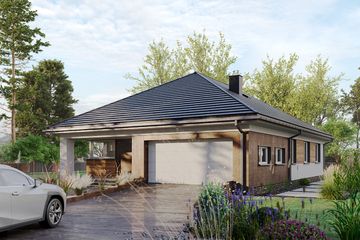  Projekt domu Kordian Alter (1925) (KRD3067) - projekt domu parterowego - Zdjęcie 3