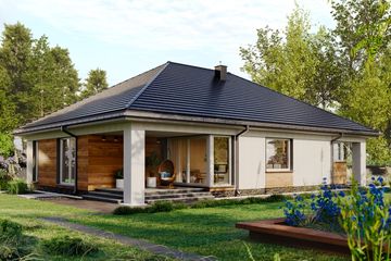  Projekt domu Kordian Alter (1925) (KRD3067) - projekt domu parterowego - Zdjęcie 1