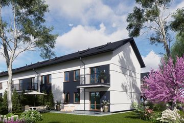  Projekt domu Domidea 151 s (WAC1129) - projekt domu z pełnym piętrem i poddaszem - Zdjęcie 2