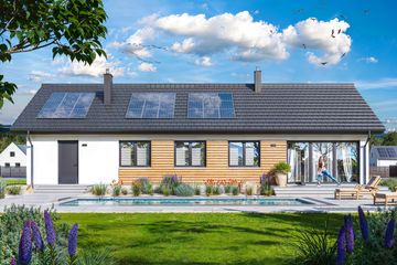  Projekt domu Tracja 12 (WOE1208) - projekt domu parterowego - Zdjęcie 4