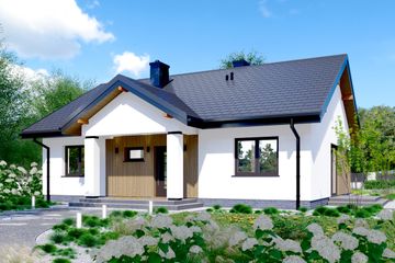  Projekt domu APS 277 wariant 3 (LUA1659) - projekt domu parterowego - Zdjęcie 7