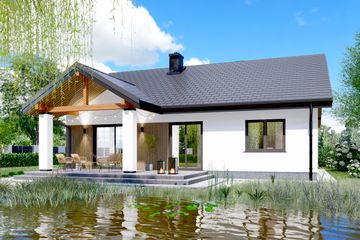  Projekt domu APS 277 wariant 3 (LUA1659) - projekt domu parterowego - Zdjęcie 8