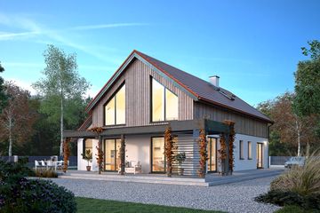  Projekt domu Weranda 7 (BSA2397) - projekt domu parterowego z poddaszem - Zdjęcie 3