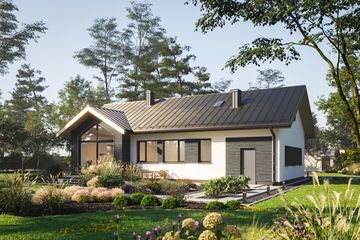  Projekt domu Mikrus Meta (1936) (KRD3070) - projekt domu parterowego - Zdjęcie 4