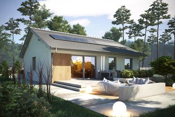  Projekt domu Krajobrazy 17 (WRN1575) - projekt domu parterowego - Zdjęcie 1