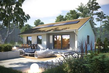  Projekt domu Krajobrazy 33 (WRN1580) - projekt domu parterowego - Zdjęcie 1