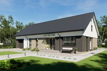  Projekt domu N46-G1 (KKG1035) - projekt domu parterowego - Zdjęcie 3