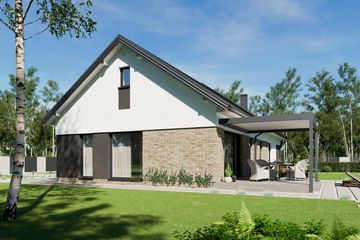  Projekt domu N46-G1 (KKG1035) - projekt domu parterowego - Zdjęcie 5