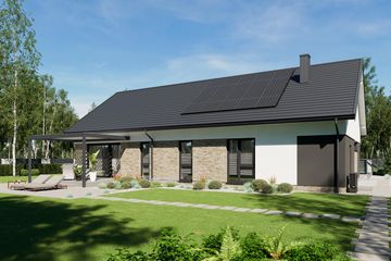  Projekt domu N46-G1 (KKG1035) - projekt domu parterowego - Zdjęcie 9