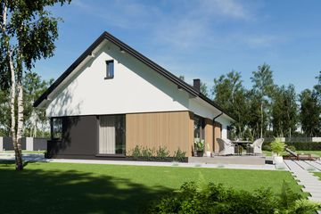  Projekt domu N45-G1 (KKG1034) - projekt domu parterowego - Zdjęcie 2