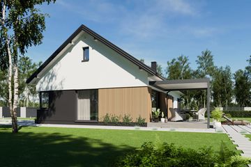  Projekt domu N45-G1 (KKG1034) - projekt domu parterowego - Zdjęcie 3