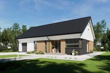  Projekt domu N45-G1 (KKG1034) - projekt domu parterowego - Zdjęcie 5