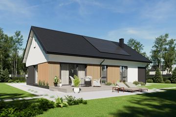  Projekt domu N45-G1 (KKG1034) - projekt domu parterowego - Zdjęcie 9