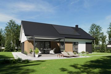  Projekt domu N45-G1 (KKG1034) - projekt domu parterowego - Zdjęcie 12