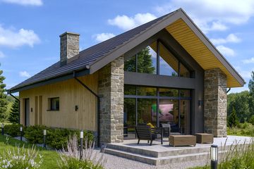  Projekt domu Helen 2 (BBI1019) - projekt domu parterowego z poddaszem - Zdjęcie 5