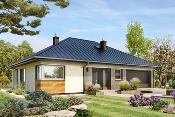  Projekt domu Kornelia Nano (1930) (KRD3069) - projekt domu parterowego - Zdjęcie 1