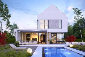  Projekt domu Willa Nova 1 (WAW1188) - projekt domu z pełnym piętrem - Zdjęcie 2