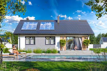  Projekt domu Tania 4 (WOE1209) - projekt domu parterowego - Zdjęcie 4