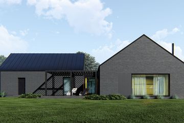 Projekt domu uA337v1 - parterowy dom o powierzchni 174,21 m², dach dwuspadowy - ujęcie 4