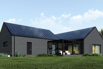 Projekt domu uA337v1 - parterowy dom o powierzchni 174,21 m², dach dwuspadowy - ujęcie 5