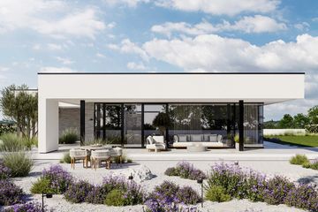  Projekt domu HomeKoncept 122 G2 (KRX1282) - projekt domu parterowego - Zdjęcie 1