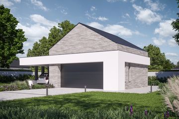  Projekt garażu Garage 05 (KRZ1124) - projekt garażu parterowego - Zdjęcie 5