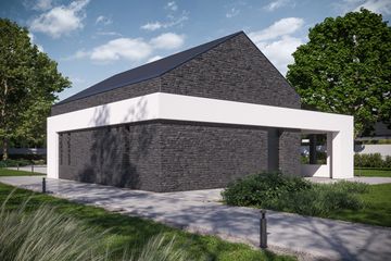  Projekt garażu Garage 06 (KRZ1125) - projekt garażu parterowego - Zdjęcie 4