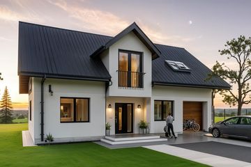  Projekt domu Porter (BSG1023) - projekt domu parterowego z poddaszem - Zdjęcie 3