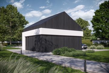  Projekt garażu Garage 07 (KRZ1126) - projekt garażu parterowego - Zdjęcie 3