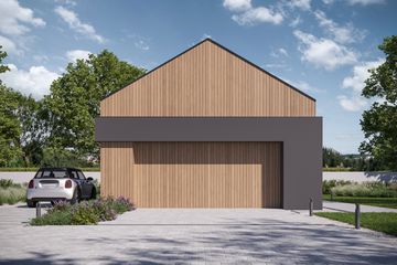  Projekt garażu Garage 08 (KRZ1127) - projekt garażu parterowego - Zdjęcie 5