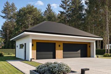  Projekt budynku gospodarczego BK-53 (WWC1062) - projekt budynku parterowego - Zdjęcie 1